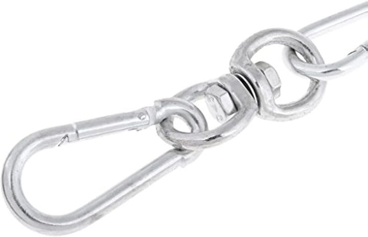 4-strängige Boxsack-Kette, robuste Edelstahl-Hängekette, 360-Grad-Drehgelenk, maximale Kapazität von