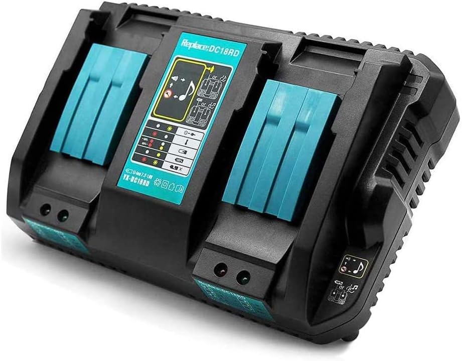 18V DC18RD Ladegerät für Makita BL1850 B BL1830 B L1840B BL1815 14.4V BL1415 BL1430 BL1440 Akku DC18