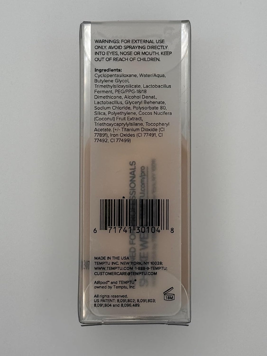 TEMPTU S/B FOUNDATION / 30ML (004 Sand) 30 ml (1er Pack) 004 Sand, 30 ml (1er Pack) 004 Sand