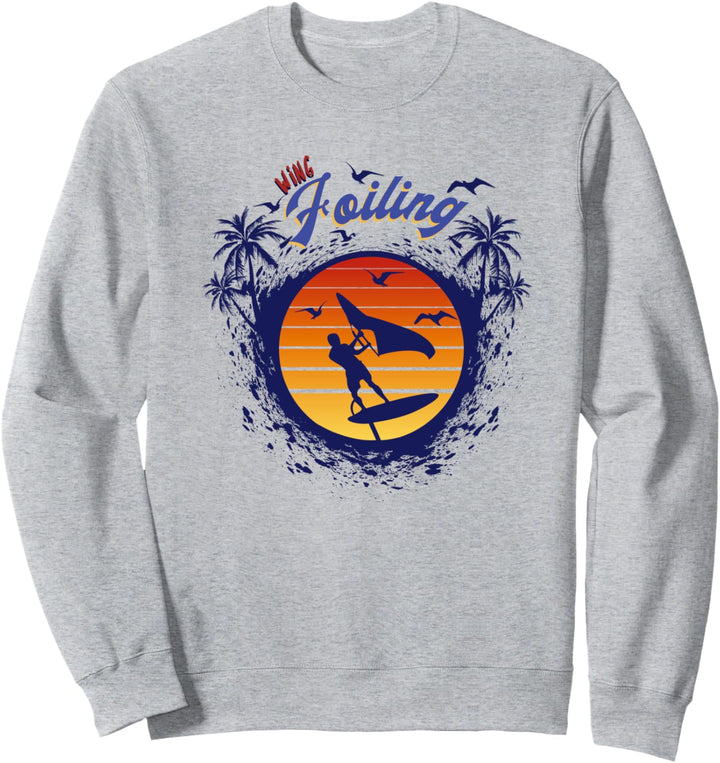 Wing Foiling I Sky Wing Surfer Sweatshirt
