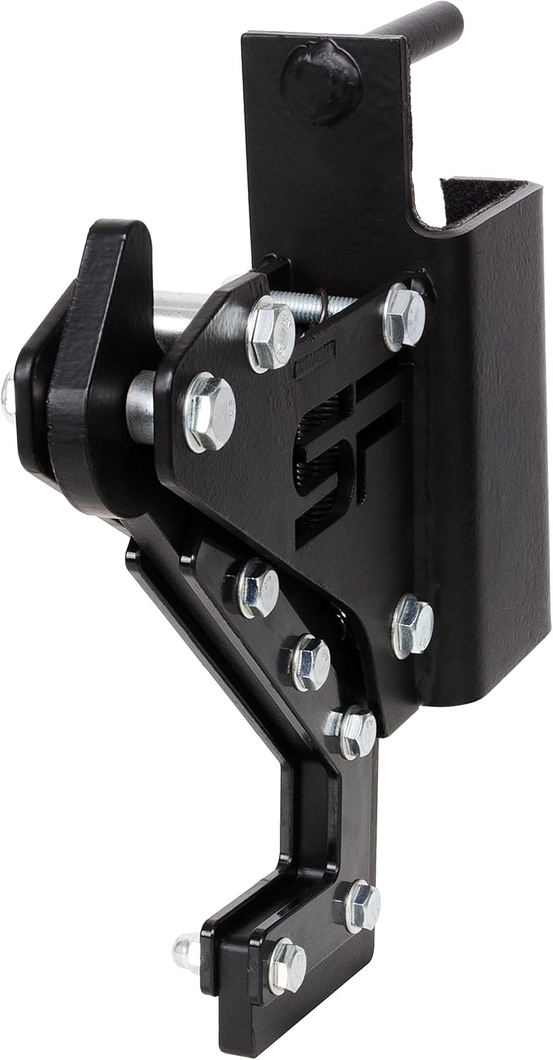 Signature Fitness SF-3 Power Squat-Käfig, Kapazität 7,6 x 7,6 cm, mit J-Haken und Sicherheitsgurten,