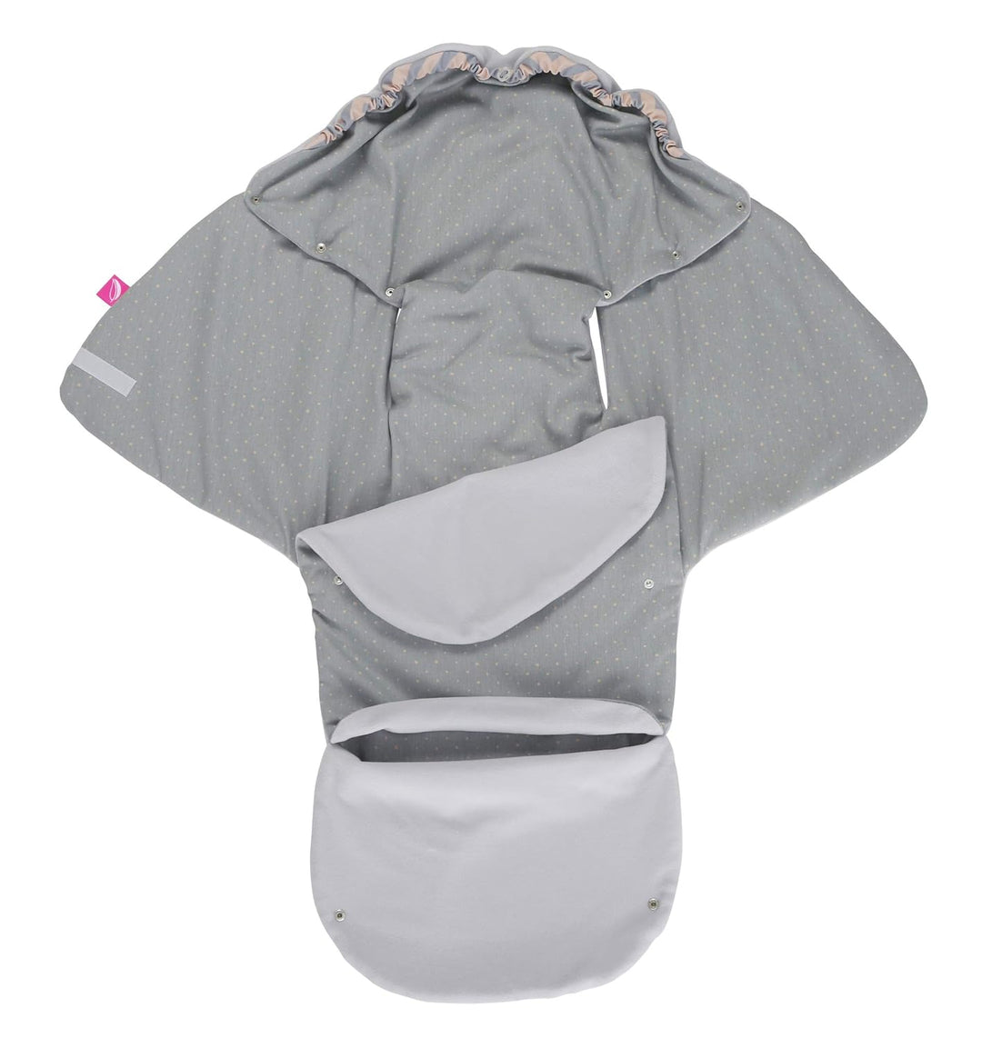 Motherhood Baby Softshell Einschlagdecke für Babyschale, Autositz, Römer und andere Marken, ideal fü