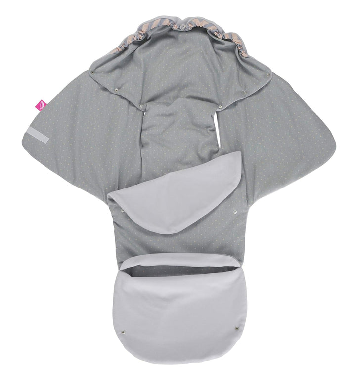 Motherhood Baby Softshell Einschlagdecke für Babyschale, Autositz, Römer und andere Marken, ideal fü