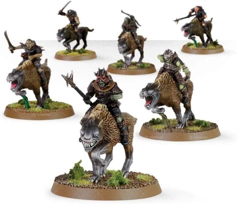 The Lord Of The Rings Warg Riders