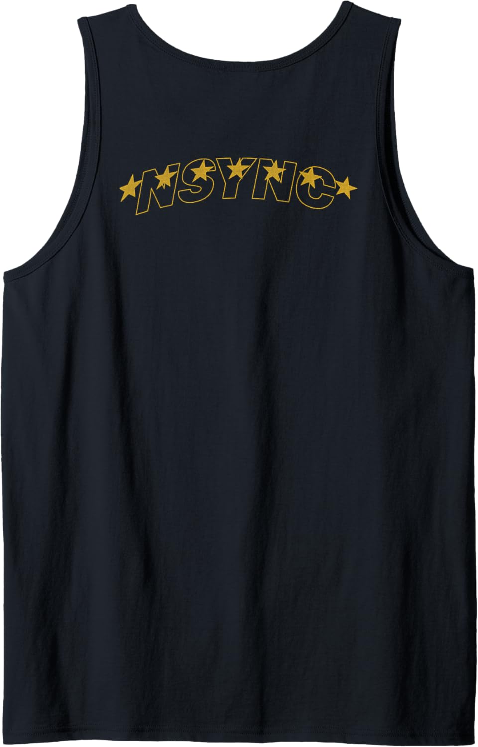 NSYNC Offizieller Popstar Vorder- und Rückseite bedruckt Tank Top