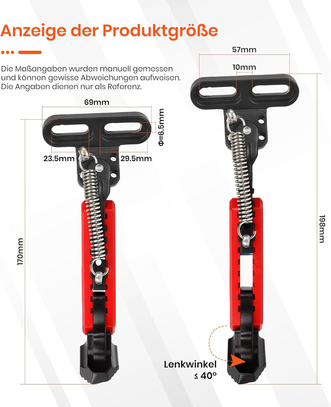 E Scooter Ständer für Zero 10X Kaabo Wolf Warrior X Mantis 10 und Andere Scooter mit der Gleichen In