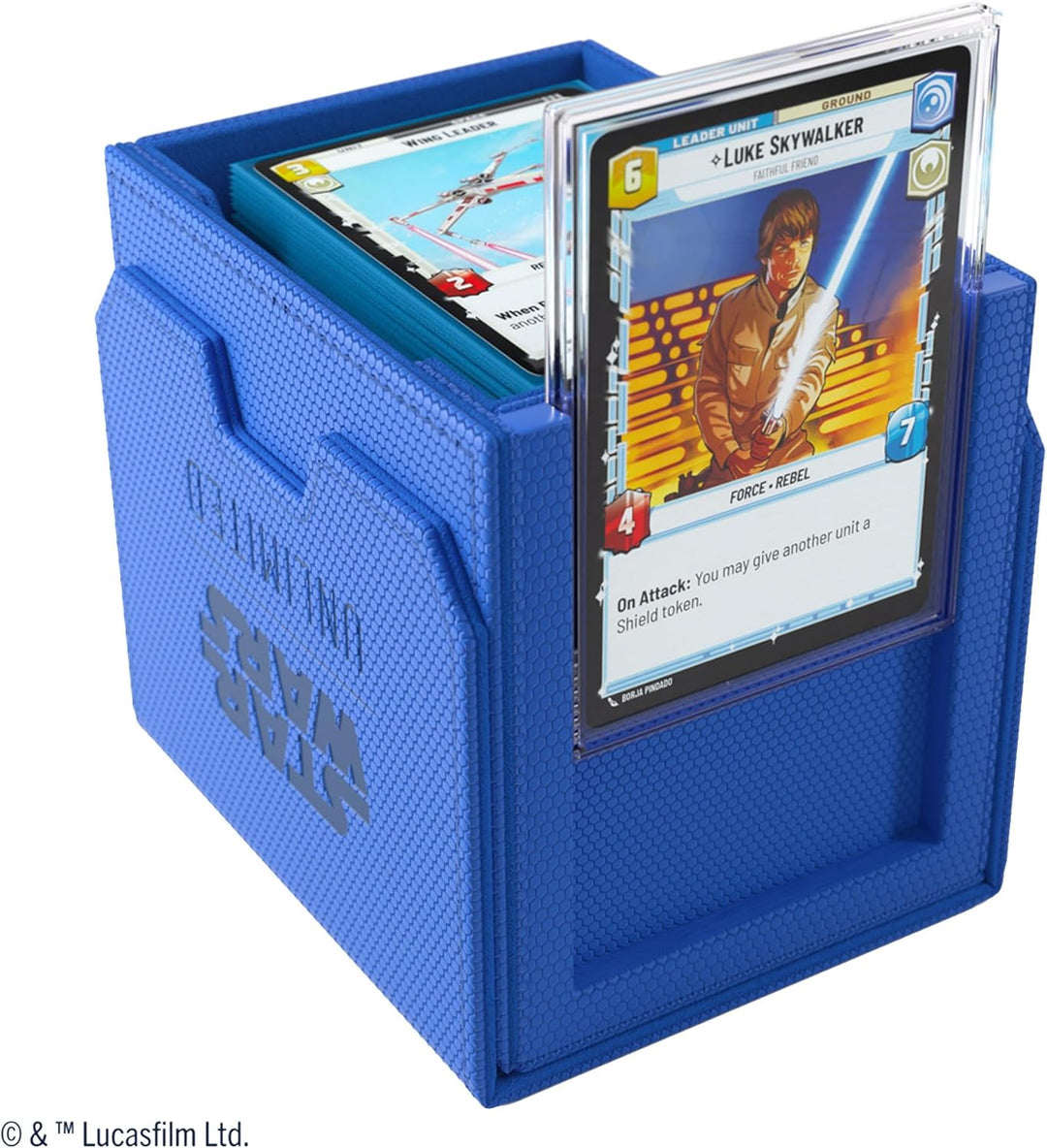 Gamegenic, Star Wars: Unlimited Deck Pod (Blue) Blau, Blau