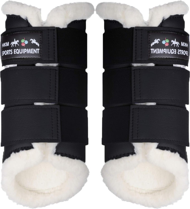 HKM Gamaschen Comfort L Schwarz, L Schwarz