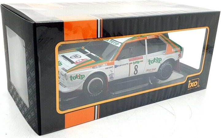 Kompatibel mit Lancia Delta S4 Nr. 8 Cerrato/Cerri Rally San Remo 1:18 IXO Models 18RMC133.22