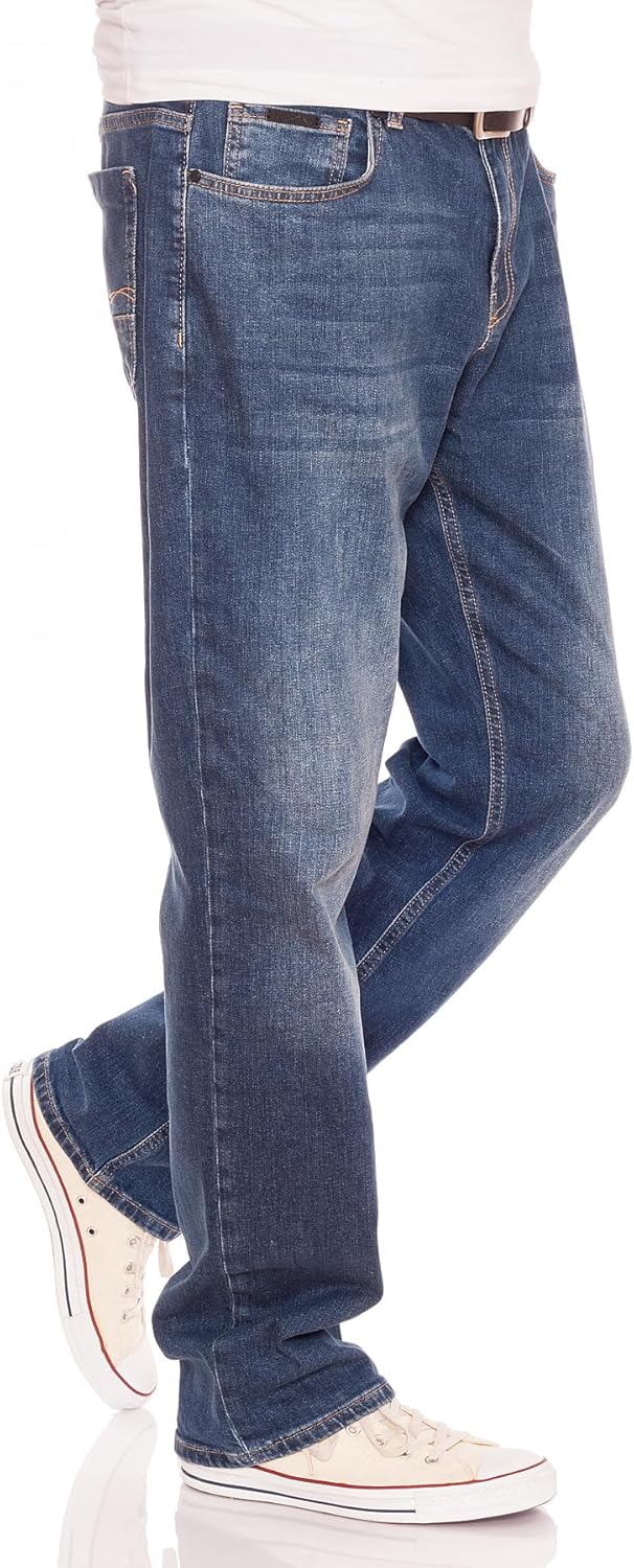 Miracle of Denim M.O.D Herren Jeans Thomas Comfort 30W / 30L Mid Blue, 30W / 30L Mid Blue