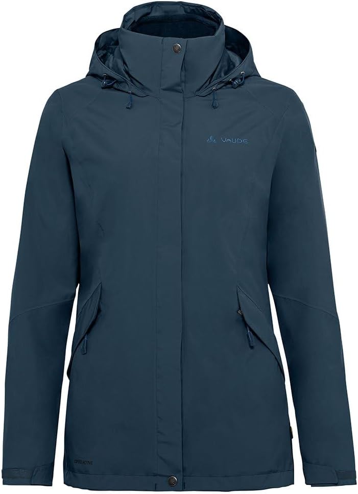 VAUDE Damen Women's Rosemoor 3in1 Jacket Doppeljacke 40 dark sea uni, 40 dark sea uni