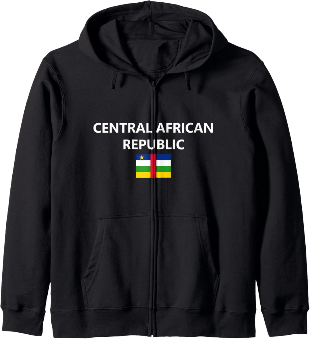 Central African Republic Flagge Land Flag Country Kapuzenjacke