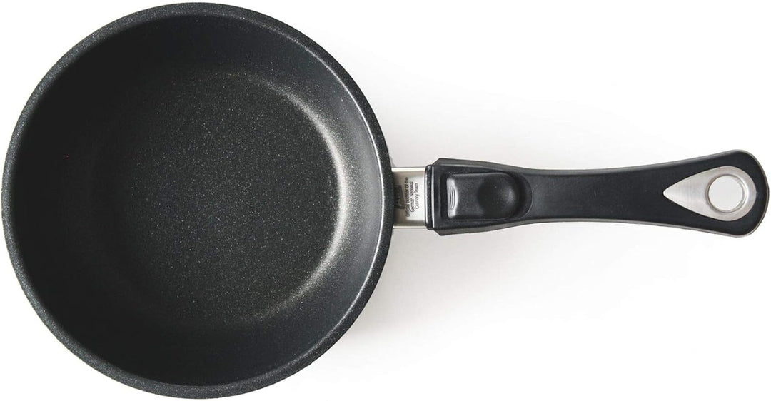 AMT Sauteuse Induktion 20 cm - Abnehmbarer Griff - Schmorpfanne mit Beschichtung mit hohem Rand 20 c