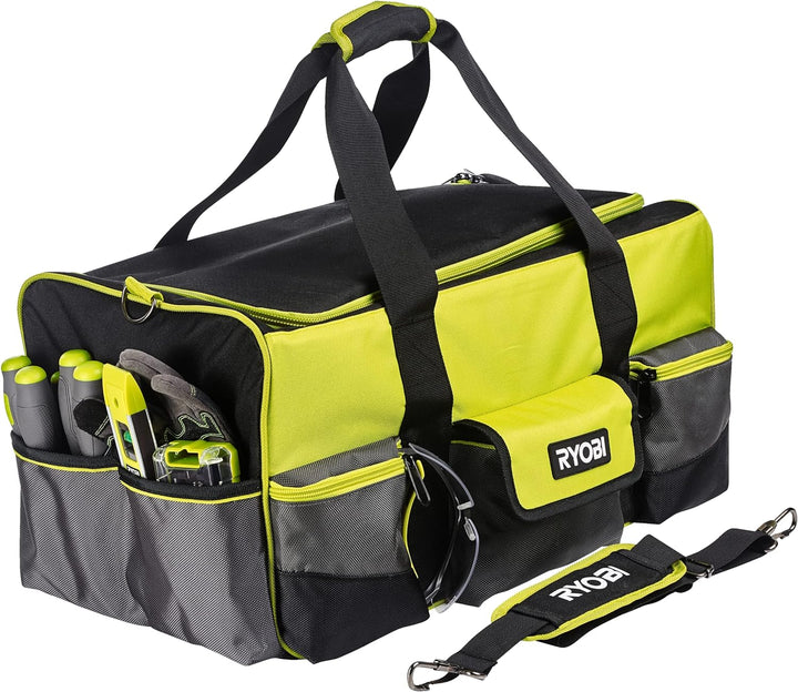 RYOBI Handwerkertasche mit Schultergurt Grösse L RSSLTB1 (3 x Fronttaschen, 1x offene Tasche auf der