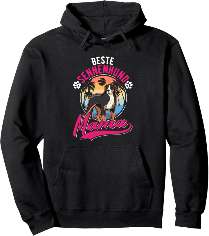 Beste Sennenhund Mama, Grosser Schweizer Sennenhund Pullover Hoodie