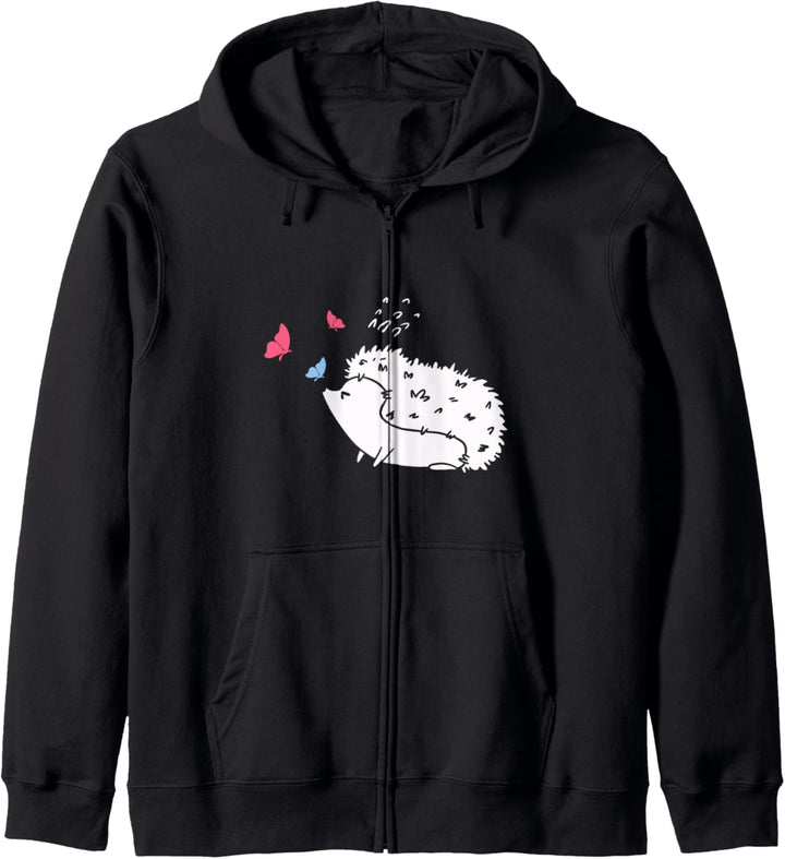 Igel niedliche Igel Kinder Erwachsene Geschenk Kapuzenjacke