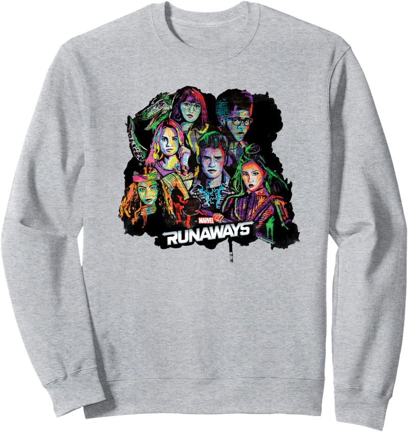 Marvel Runaways Group Shot Sweatshirt