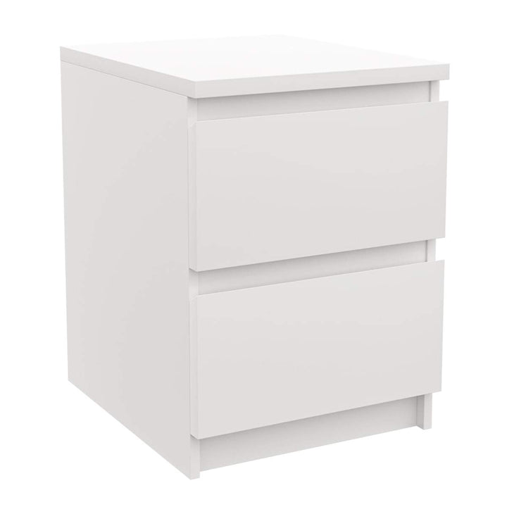 Ikea MALM – Kommode mit 2 Schubladen, Weiss – 40 x 55 cm 1 Weiss, 1 Weiss