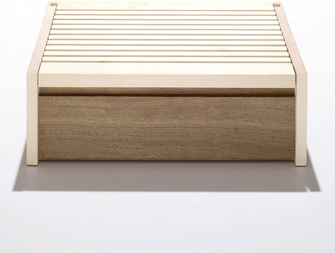 Side by Side Brotkasten Holz braun 40011