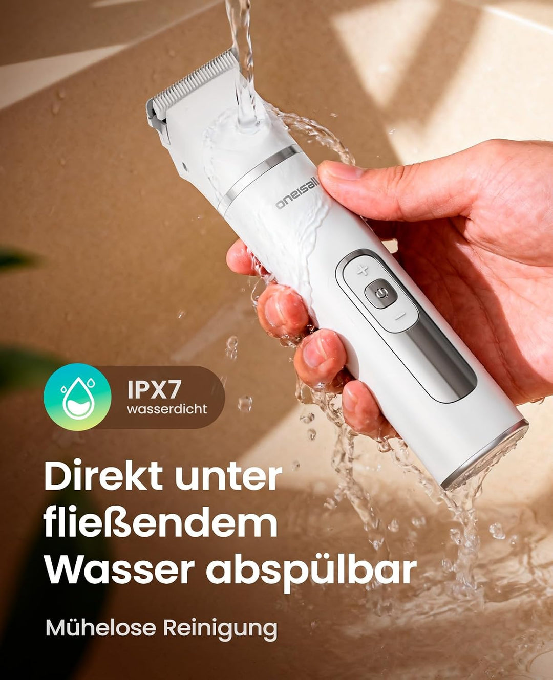oneisall Bundle: Doppelklingen-Pfotentrimmer (2-Gang) + 3-in-1 Schermaschine für Katzen &amp; Hunde – Le
