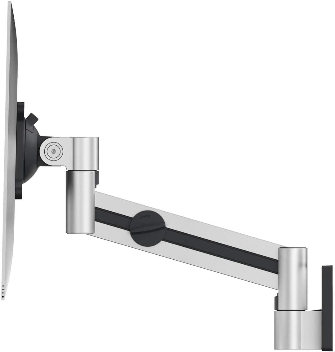 Durable Monitor Wandhalterung, flexibler Schwenkarm 360° drehbar, für VESA Bildschirme 21-27", silbe