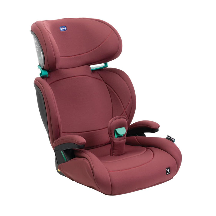 Chicco Quizy Lite i-Size, Kinderautositz 3-12 Jahre (100-150 cm), Gewicht 15-36 kg, einfach zu monti
