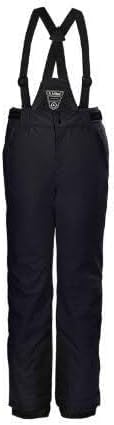 Killtec Mädchen Skihose/Funktionshose mit abzippbarem Latz, Schneefang und Kantenschutz Ksw 77 Grls