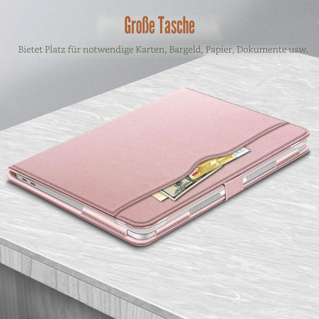 Fintie Hülle Kompatibel mit MacBook Air M3 M2 13.6 (2024-2022), MacBook Air M1 13 (2020-2018) und Ma