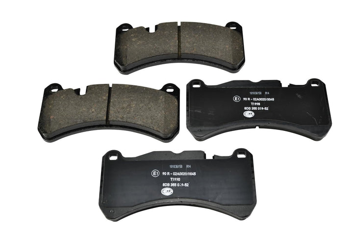HELLA PAGID 8DB 355 019-521 Bremsbelagsatz - T1998 - Dicke/Stärke: 16.2mm - Bremssystem: Brembo - fü