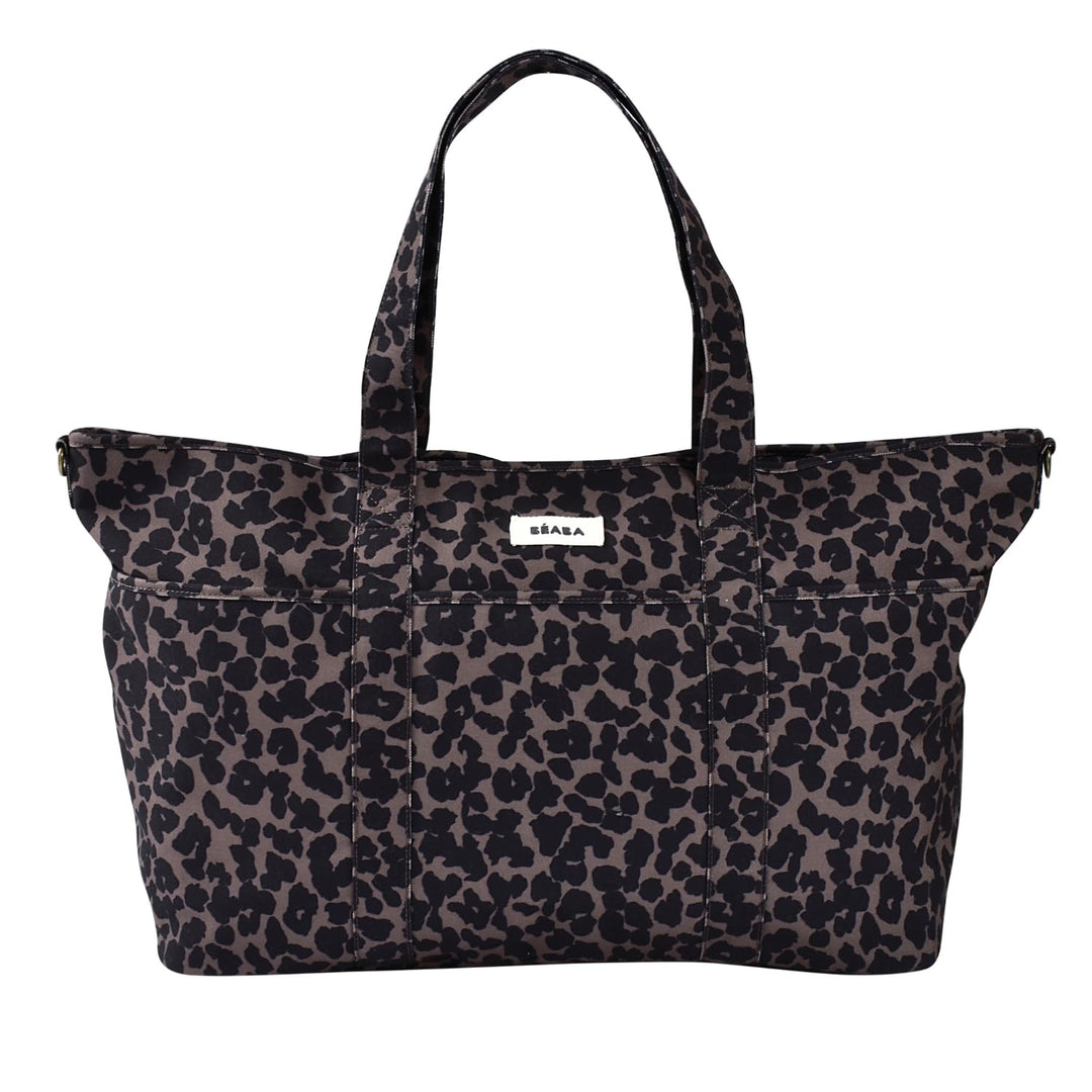 BÉABA Wickeltasche Baby Madrid XXL 44L – Extra Grosse Wickeltasche im Tote-Format, Unisex für Mama u