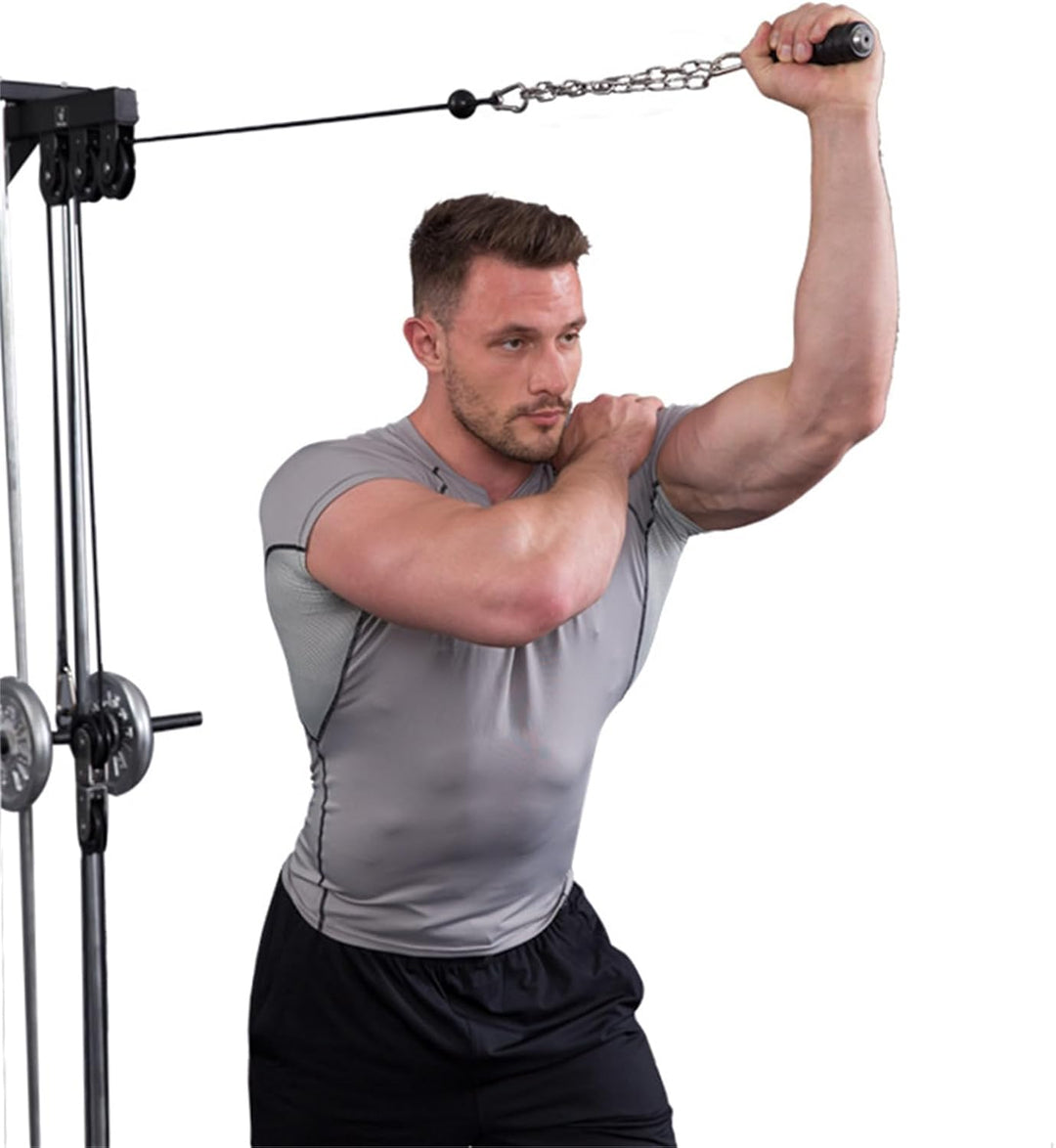 Übungsgriffe,Gym-Kabelgriffe | Trizeps-Kraft-Fitness-Griff | Einzelner Gym-Griff zum Herunterdrücken