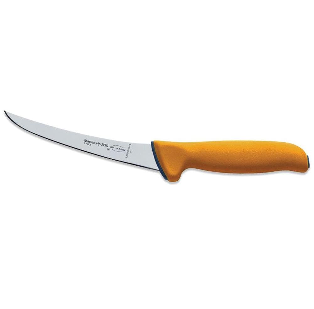 F. DICK Ausbeinmesser, Semi-Flex, Metzgermesser MasterGrip (Messer mit Klinge 13 cm, X55CrMo14 Stahl