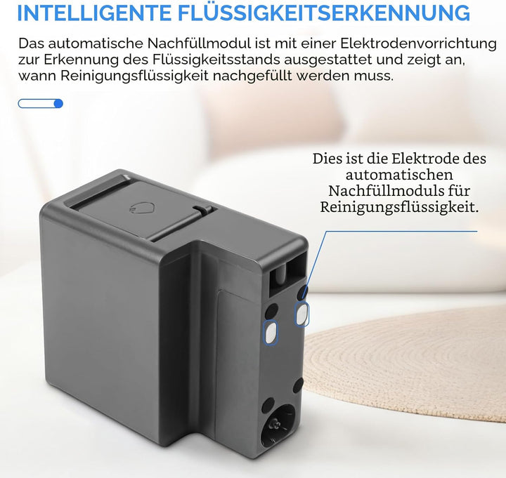 Automatisches Reinigungslösungs-Dosiermodul für Mova E30/X30 Ultra/X40/S20 Saugroboter – Einfache In