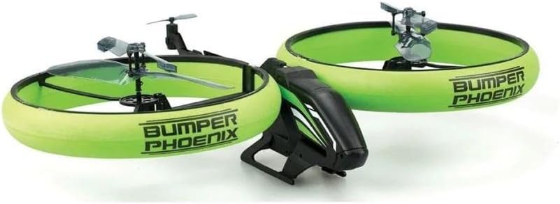 FLYBOTIC 84814 Bumper Phoenix by Silverlit, stossfest, 34 cm, Helikopter, wiederbefüllbar, automatis