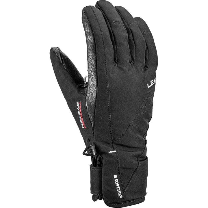 LEKI Damen Fingerhandschuhe Cerro 3D Schwarz 6, Schwarz 6