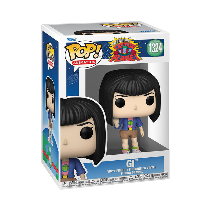 Funko POP! Animation: Captain Planet - Gi - Captain Planet and The Planeteers - Vinyl-Sammelfigur -
