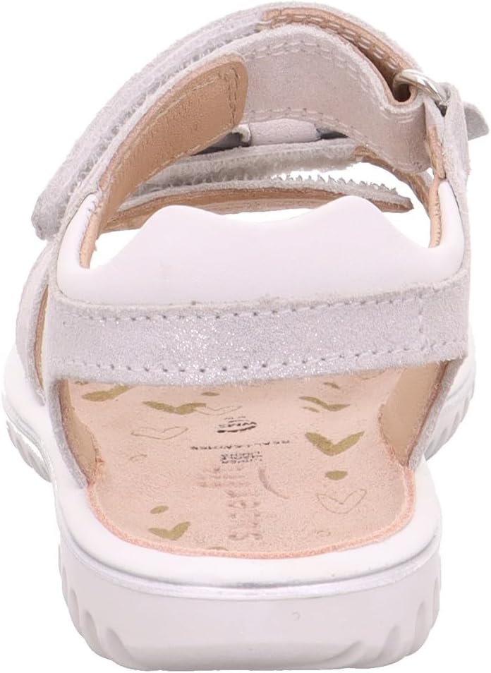 Superfit Mädchen Sparkle Sandale 25 EU Weiss 1000, 25 EU Weiss 1000