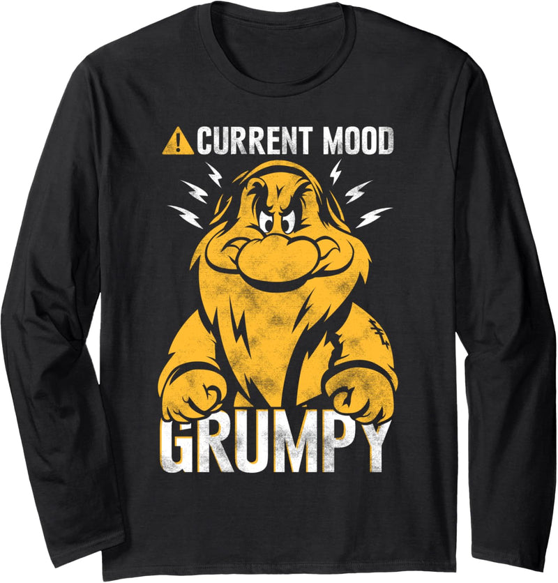 Disney Snow White Grumpy Current Mood Langarmshirt