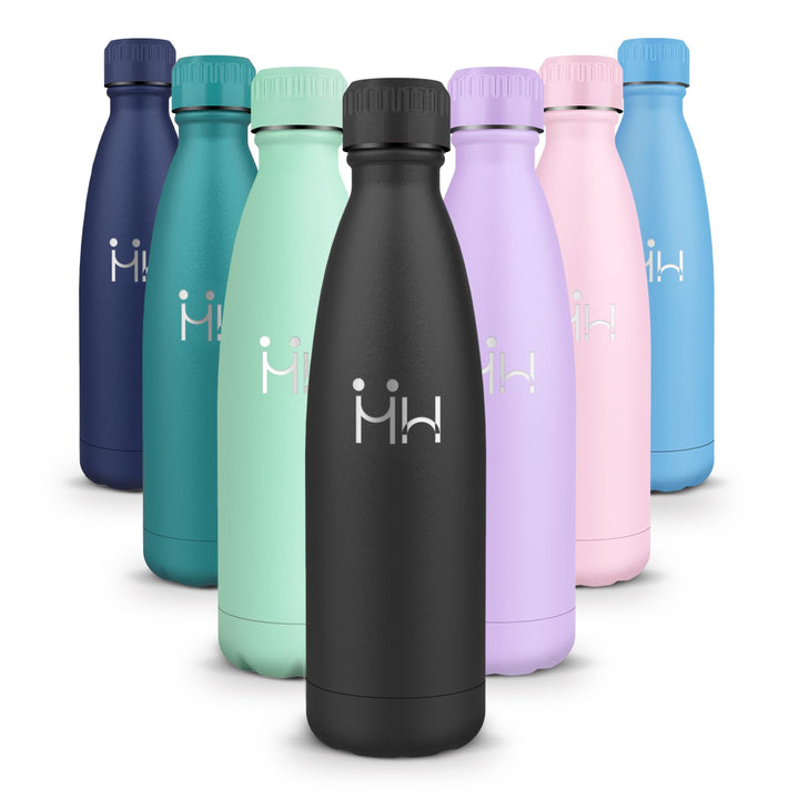 HoneyHolly Trinkflasche Edelstahl Kinder Sport, 500ML BPA-frei, Thermosflasche, Wasserflasche Doppel