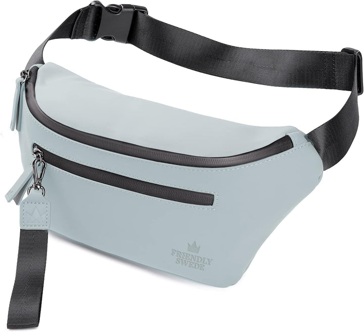 The Friendly Swede Bauchtasche Damen, Herren - Stylisch Gürteltasche Fanny Pack, Hüfttasche, Waist B