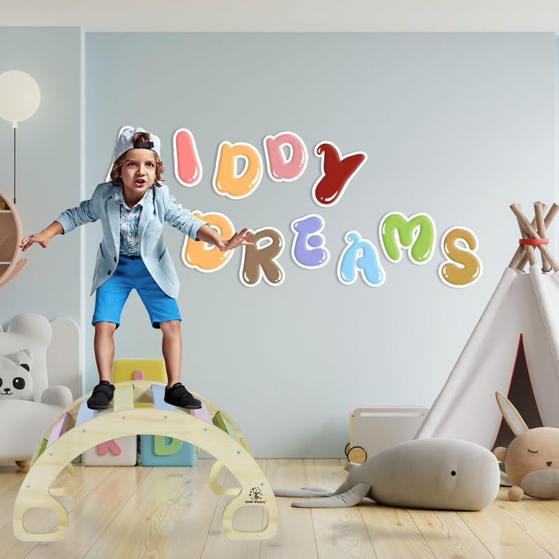 CCLIFE Montessori Kletterbogen nach Pikler Art, Klettergerüst Indoor Holz für Babys Kinder Kleinkind