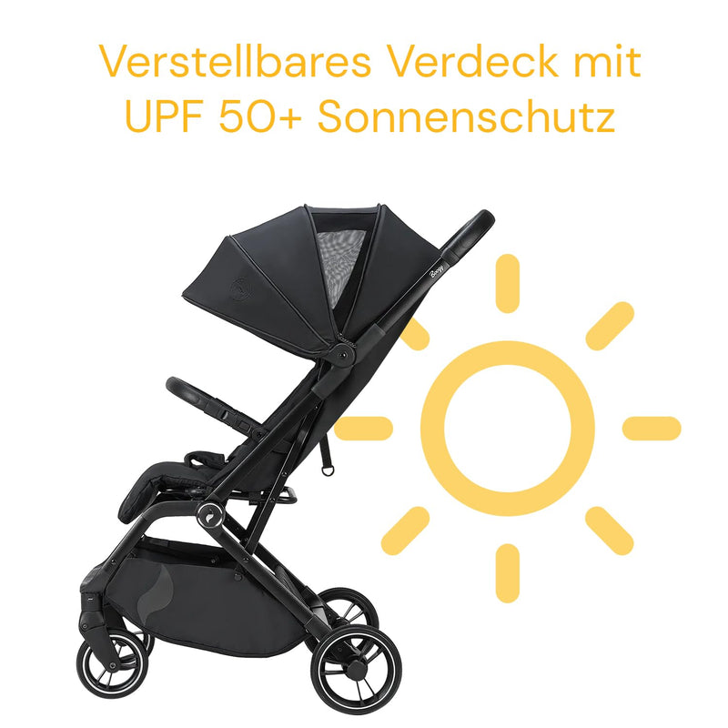 Osann Boogy 2 Kinderwagen Buggy mit Liegefunktion ab Geburt bis 22 kg - Reisebuggy inklusive Regenve