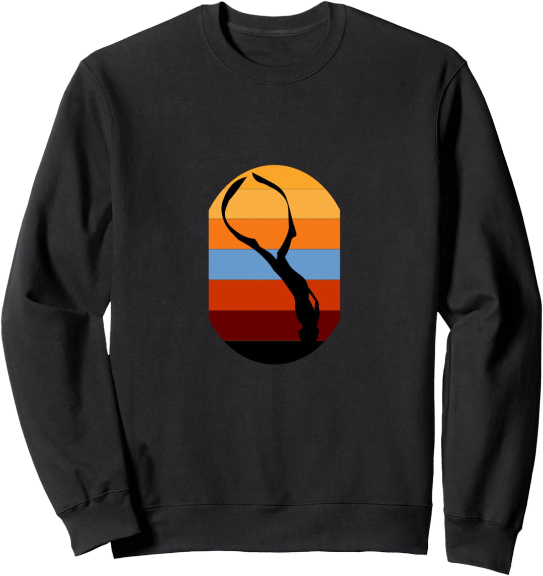 vintage retro freediver Sweatshirt