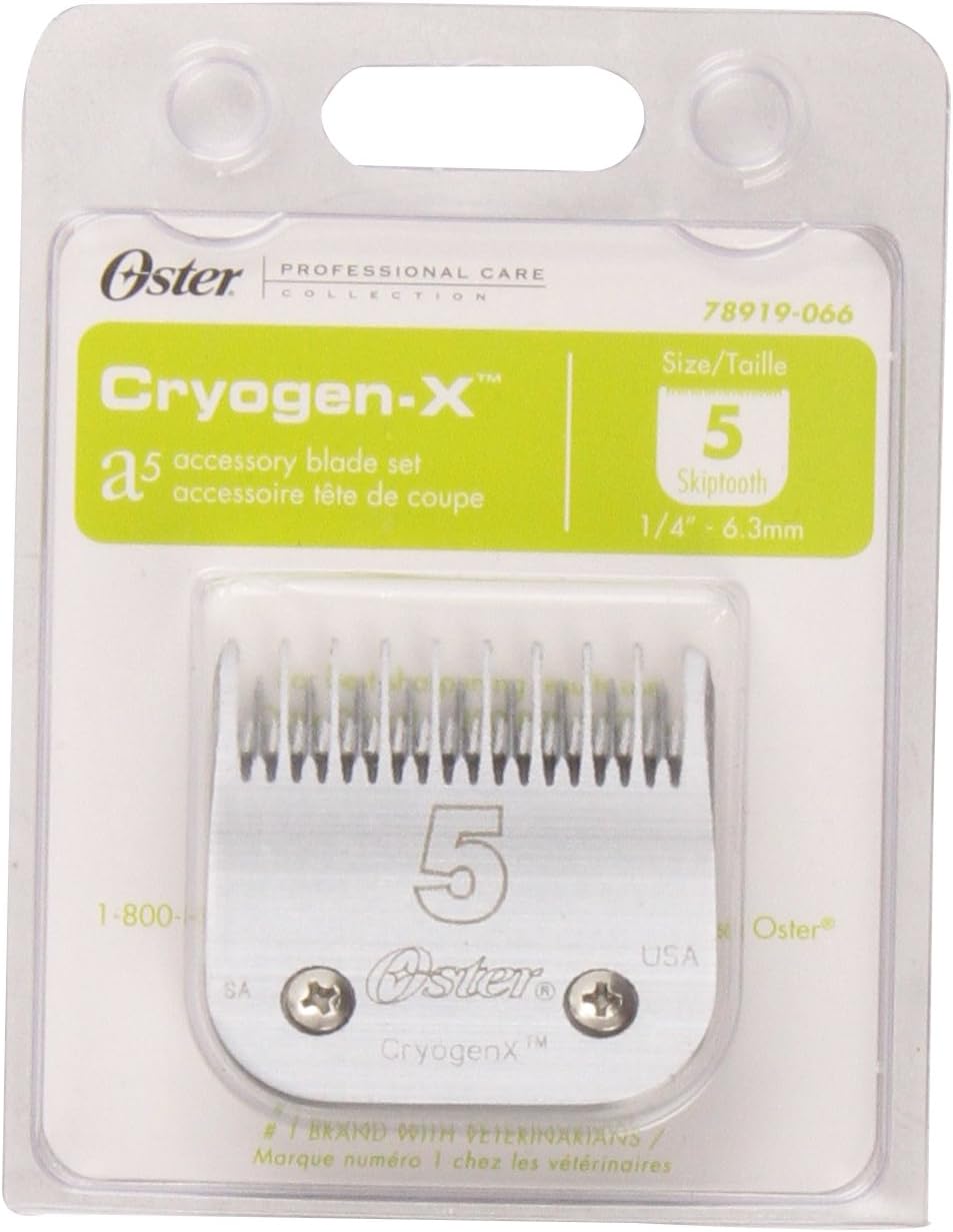 Oster 78919-066 Scherkopf Nummer 5 Length 6,3 mm Skip Tooth Scherkopf 5; Schnittläge 6,3 mm, Scherko