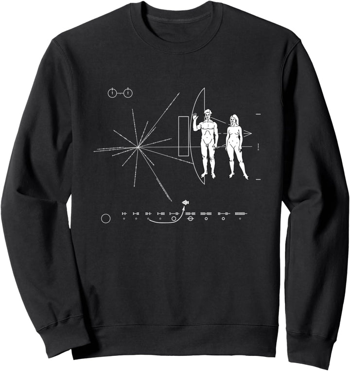 Pioneer-Plakette Sweatshirt