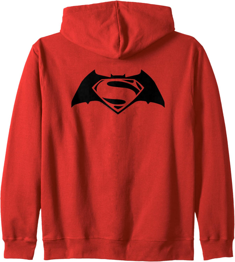 Batman v Superman Simple Black Logo Kapuzenjacke