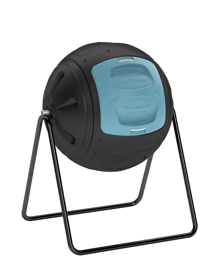 SQUEEZE master Multifunktionaler 130 Liter Tumbling Komposter für den Gartenabfall und Küchenabfälle