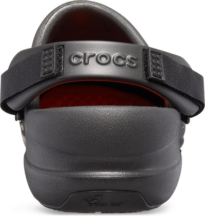 Crocs Unisex Bistro Pro Literide Clog Holzschuh 36/37 EU Schwarz, 36/37 EU Schwarz