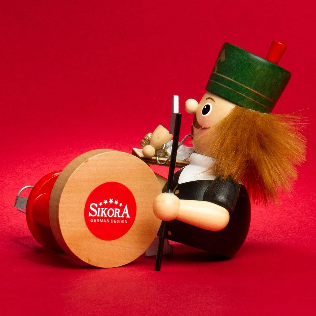 SIKORA Räuchermännchen aus Holz Verschiedene Motive Räucherfigur Deko Weihnachtsfigur - RM-B, Farbe/