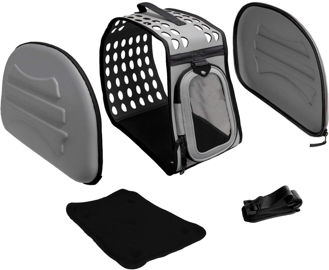 YATEK Transportbox für Hunde und Katzen, faltbar und waschbar, empfohlen für Haustiere bis zu 6 kg,